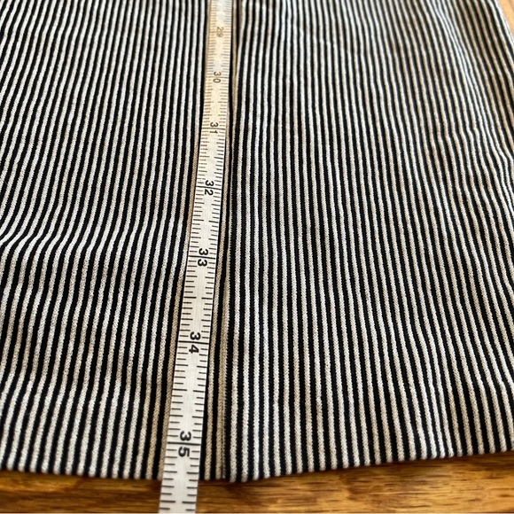 Vintage Diane Von Furstenberg Bruce Striped Collared Bodycon Dress 8 Lightweight - Picture 14 of 14